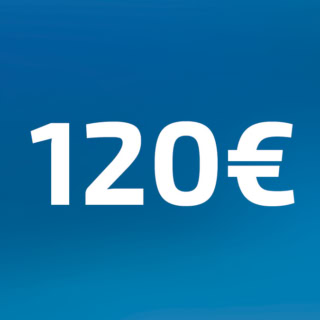 120 euro Wertgutschien foto