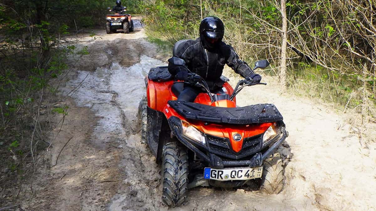 Wunderschone Quad Fahren Berlin Fotos