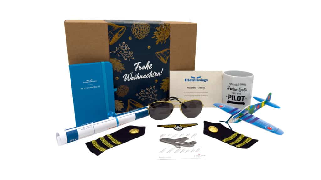 geschenkbox-weihnachten-flug Geschenkbox Weihnachten Flug & Pilot Erlebnisse
