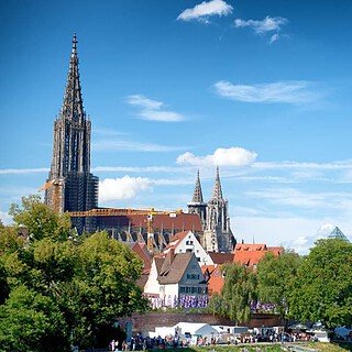 Blick auf die Stadt Ulm