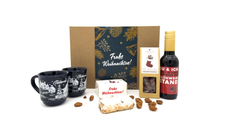 Darstellung der Geschenkbox Frohe Weihnachten