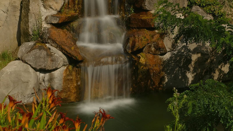 Ein Wasserfall