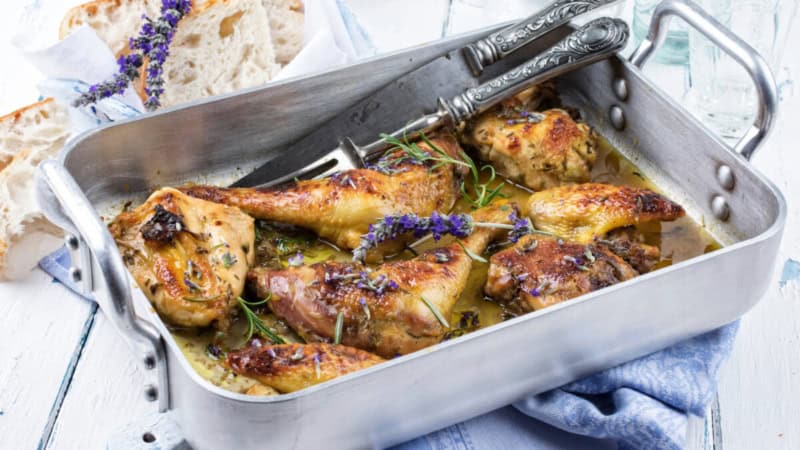Mediterrane Fleisch Pfanne.