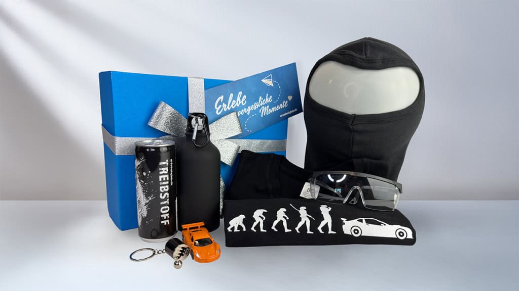 Geschenkbox für Traumwagen Erlebnisse der Erlebnisfabrik