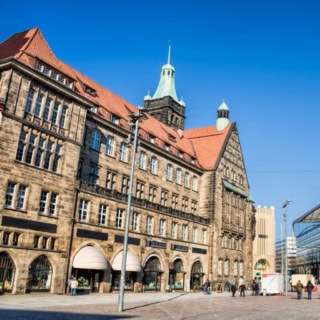 Das Rathaus in Chemnitz