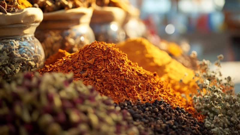 Exotische Gewürze im Workshop