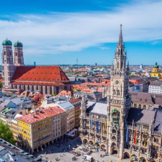 Das Rathaus in München