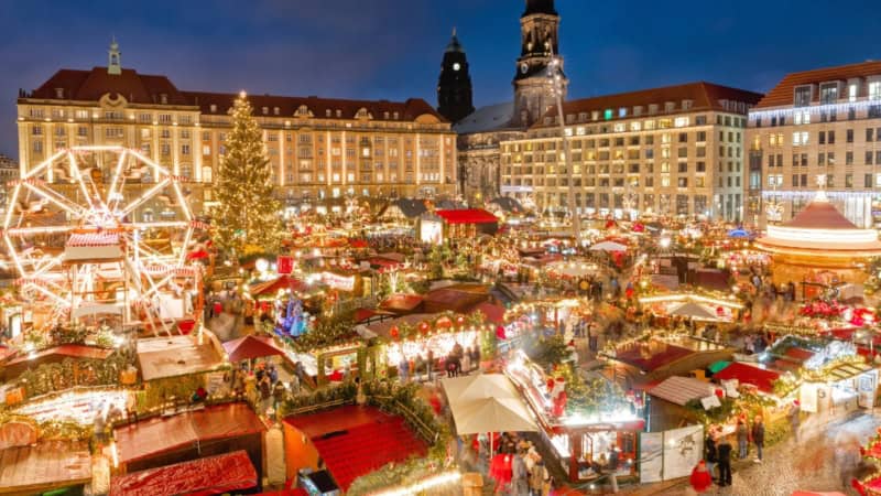 Dresdner Weihnachtsmarkt - Striezelmarkt.