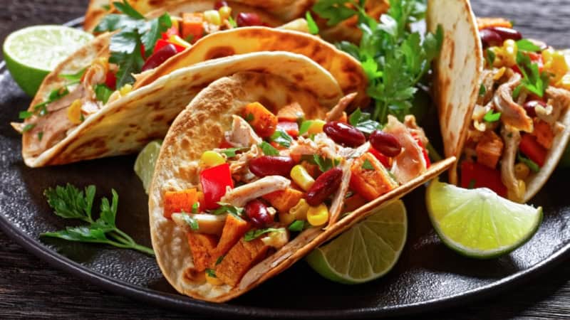 Gefüllte Tapas beim Kochkur für südamerikanische Küche.