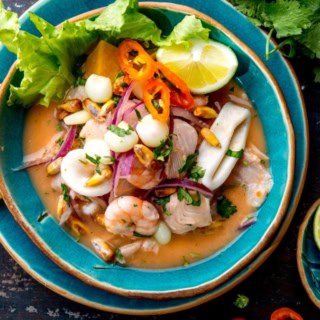Ceviche - eine peruanische Spezialität.