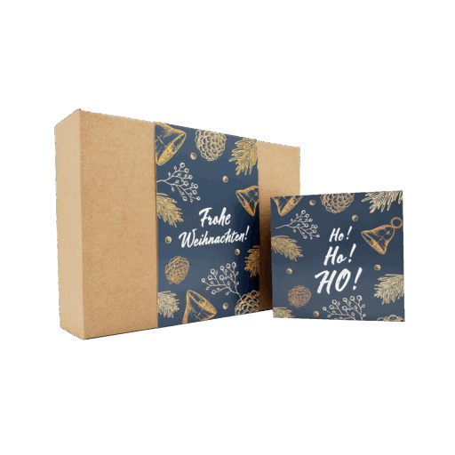 Geschenkbox quadratisch