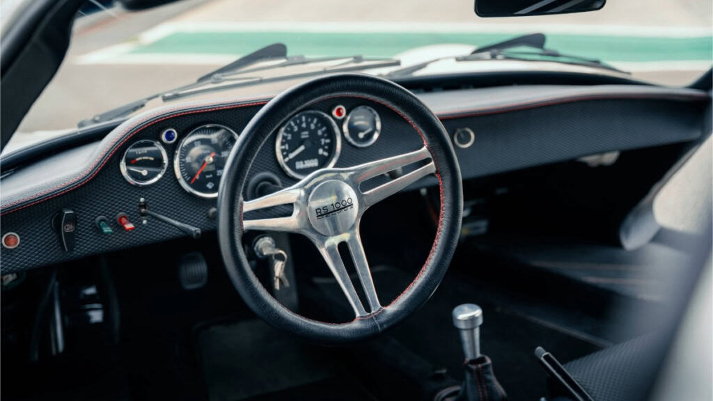 Melkus-RS1000_Cockpitansicht Cockpit des MELKUS RS 1000.